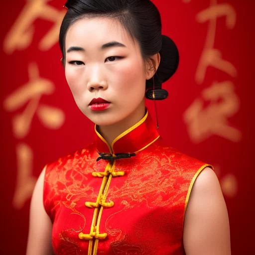 Robes Chinoises Femmes Rouges