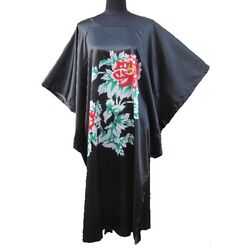 Kimono Japonais Femme Robe Noire