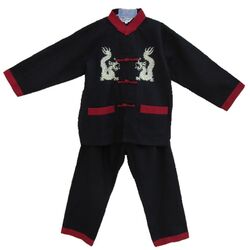 Pyjama Chinois Enfant Lin Motif Dragon