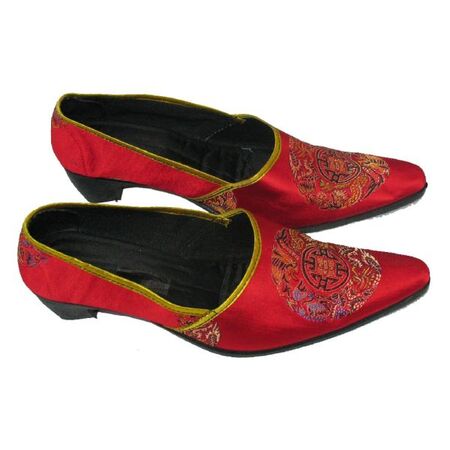 Chaussures Chinoise Rouge
