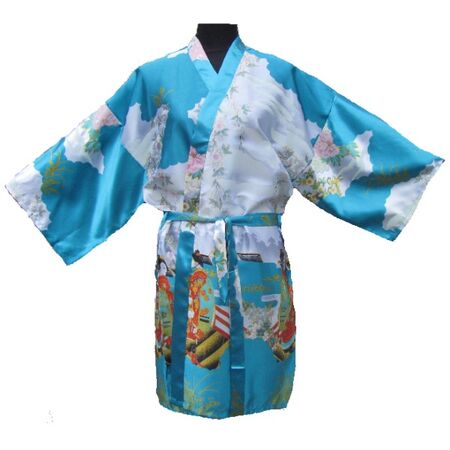 Kimono Bleu Court